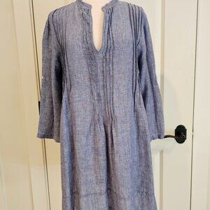 CP Shades Linen Regina Tunic, size L, EUC